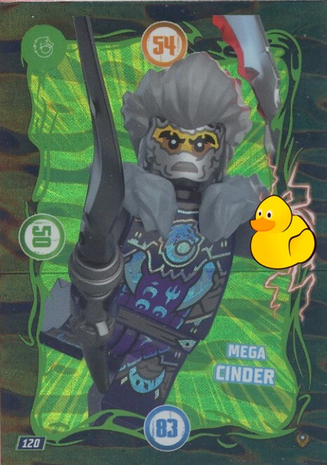 LEGO Ninjago Serie 9 Next Level  | #120 Mega Cinder