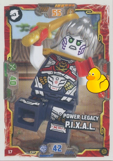 LEGO Ninjago Serie 8 | #017 Power Legacy P.I.X.A.L.