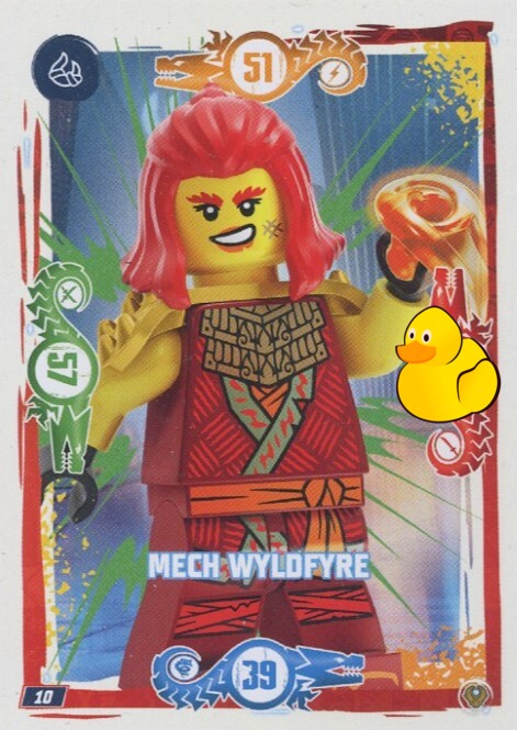 LEGO Ninjago Serie 9 Next Level  | #010 Mech Wyldfyre