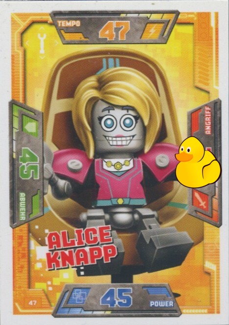 LEGO Nexo Knights Serie 1 | #047 Alice Knapp
