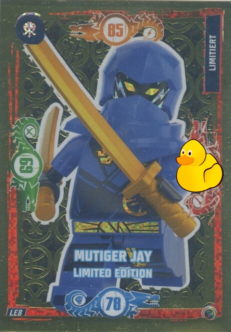 LEGO Ninjago Serie 9 | #LE8 Mutiger Jay