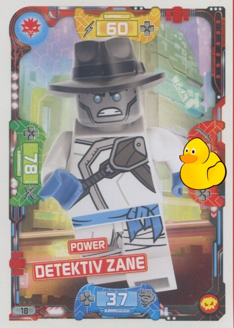 LEGO Ninjago Serie 5 Next Level | #018 Power Detektiv Zane 