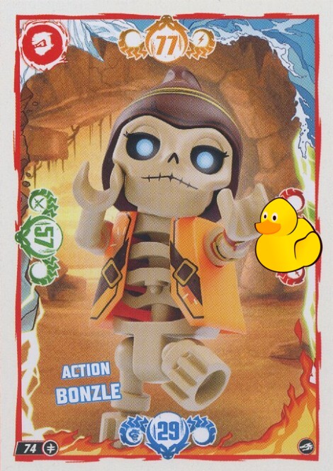 LEGO Ninjago Serie 10 |  #074 Action Bonzle