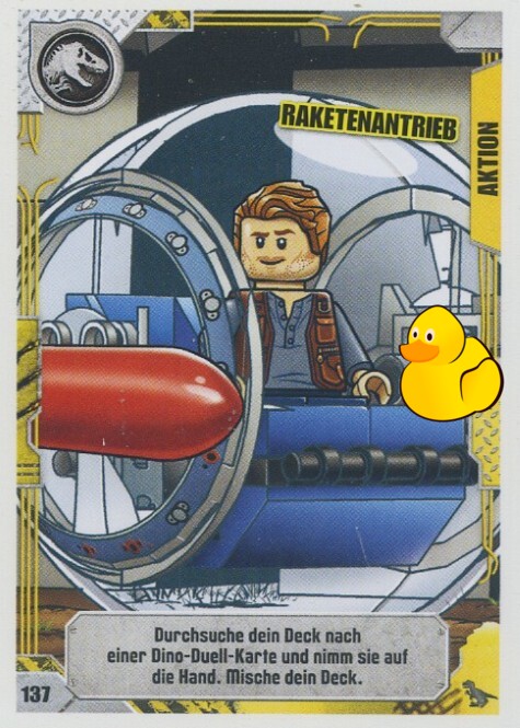 LEGO Jurassic World Serie 2 | #137 Raketenantrieb
