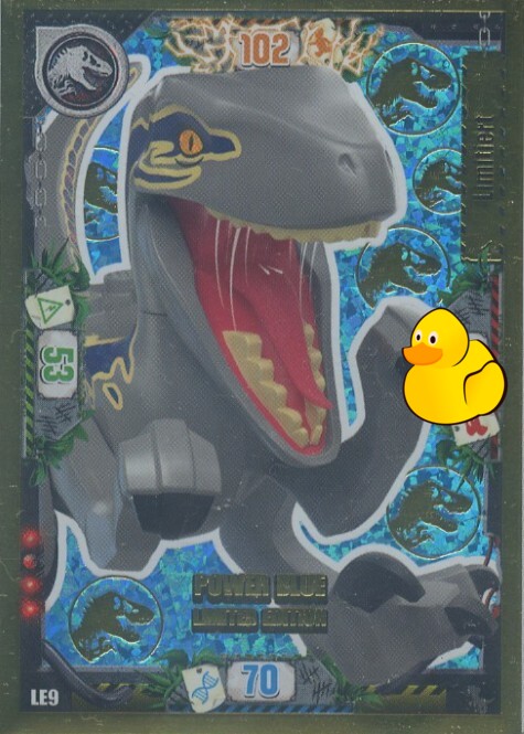 LEGO Jurassic World Serie 3 | #LE09 Power Blue