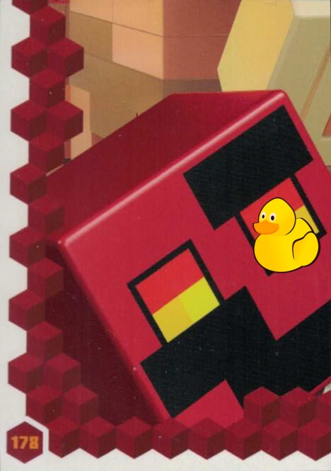 LEGO Minecraft Serie 3 | #178 Puzzlekarte Der Nether 7