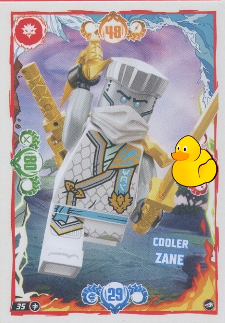 LEGO Ninjago Serie 10 |  #035 Cooler Zane