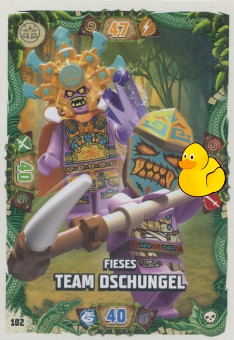LEGO Ninjago Serie 6 | #102 Fieses Team Dschungel