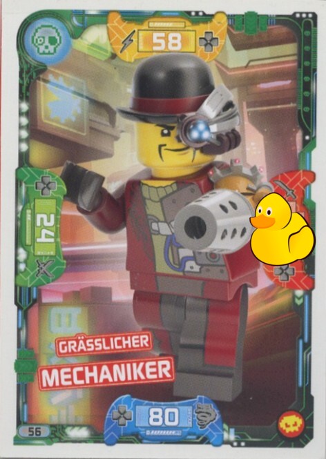 LEGO Ninjago Serie 5 Next Level | #056 Grässlicher Mechaniker 