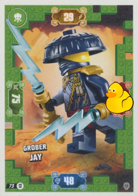 LEGO Ninjago Serie 11 | #073 Grober Jay