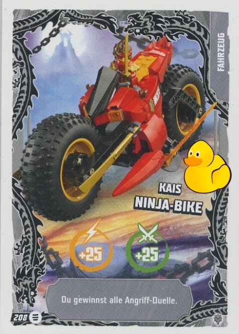 LEGO Ninjago Serie 11 | #208 Kais Ninja-Bike