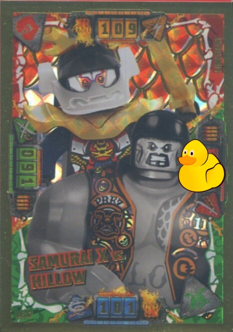 LEGO Ninjago Serie 4 | #LE017 Samurai X vs Killow 