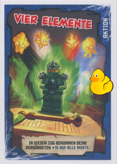 LEGO Ninjago Serie 1 | #131 Vier Elemente