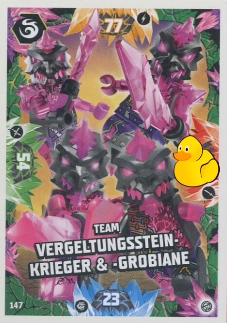 LEGO Ninjago Serie 8 | #147 Team Vergeltungsstein-Krieger & -Grobiane
