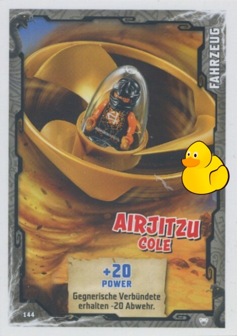 LEGO Ninjago Serie 2 | #144 Airjitzu Cole 