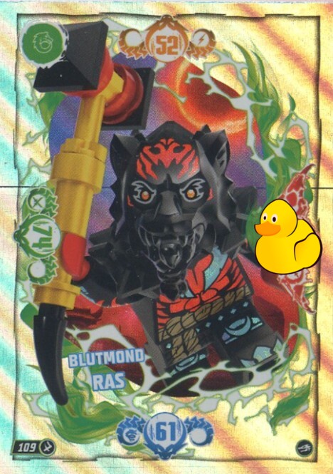 LEGO Ninjago Serie 10 |  #109 Blutmond Ras