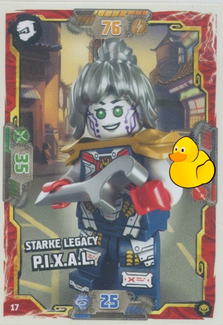 LEGO Ninjago Serie 7 Next Level | #017 Starke Legacy P.I.X.A.L.