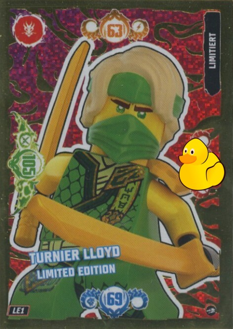 LEGO Ninjago Serie 10 |  #LE001 Turnier Lloyd