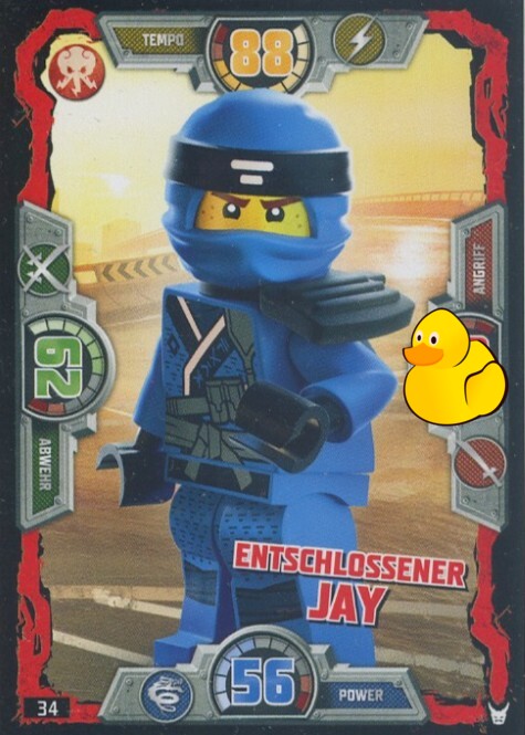 LEGO Ninjago Serie 3 | #034 Entschlossener Jay 