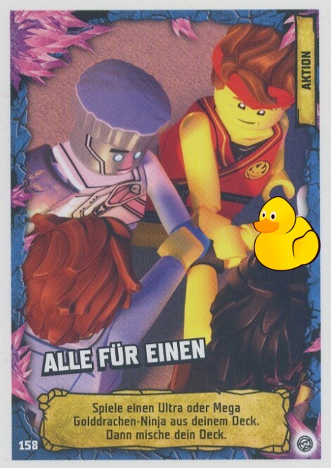 LEGO Ninjago Serie 8 | #158 Alle für einen