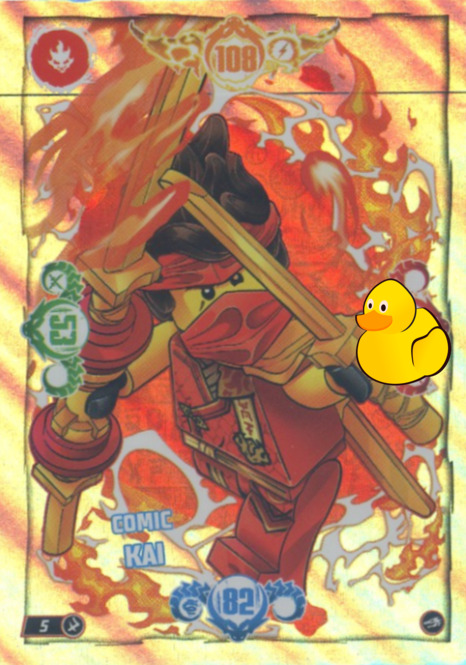 LEGO Ninjago Serie 10 |  #005 Comic Kai