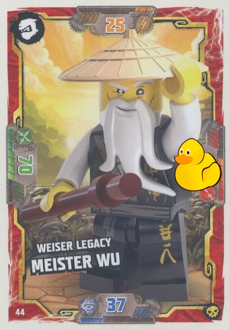 LEGO Ninjago Serie 6 | #044 Weiser Legacy Meister Wu 