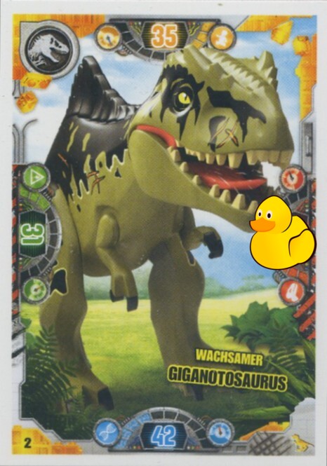 LEGO Jurassic World Serie 2 | #002 Wachsamer Giganotosaurus