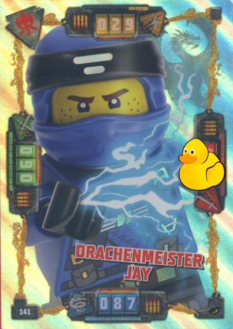 LEGO Ninjago Serie 4 | #141 Drachenmeister Jay