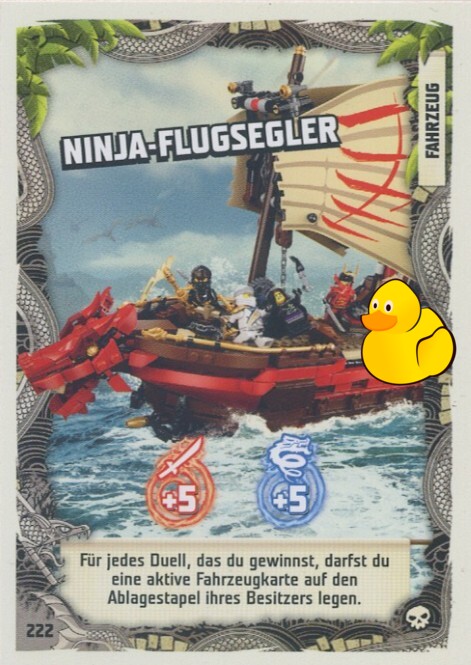 LEGO Ninjago Serie 6 | #222 Ninja-Flugsegler 