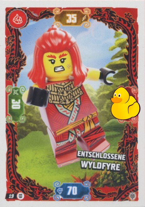 LEGO Ninjago Serie 11 | #019 Entschlossene Wyldfyre