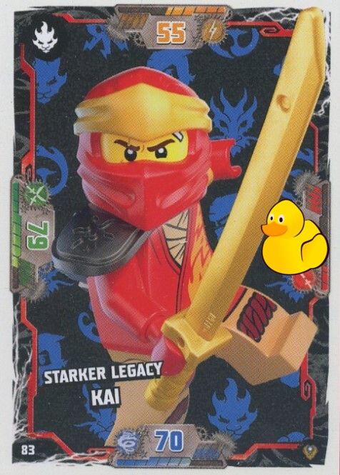 LEGO Ninjago Serie 9 Next Level  | #083 Starker Legacy Kai