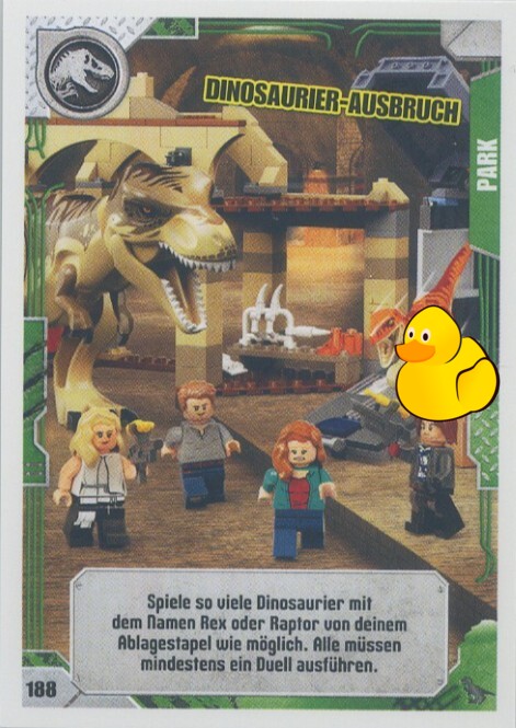LEGO Jurassic World Serie 2 | #188 Dinosaurier Ausbruch