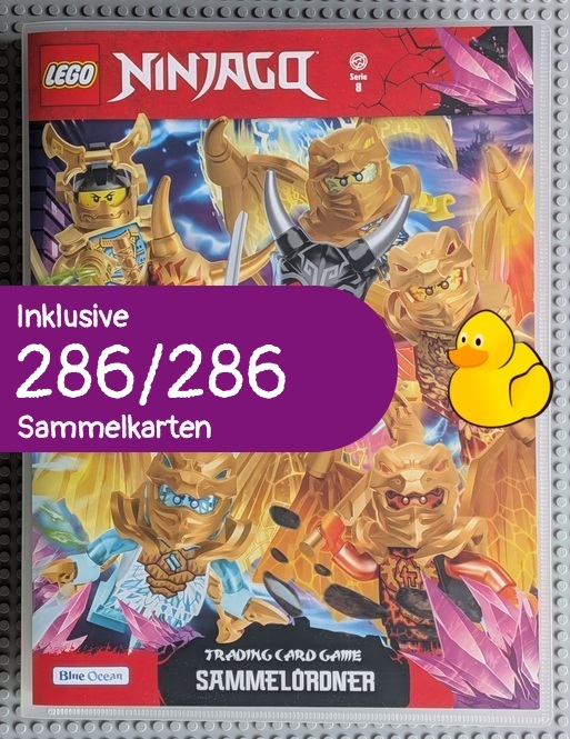 Ninjago Serie 8 Premium Sammelalbum (286 / 286)