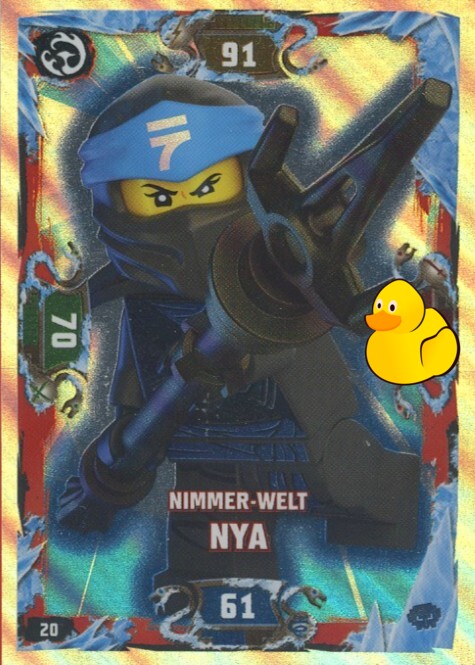 LEGO Ninjago Serie 5 | #020 Nimmer-Welt Nya