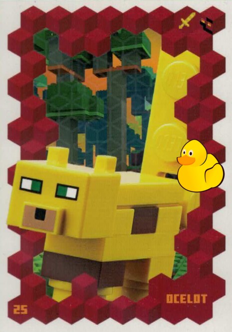 LEGO Minecraft Serie 3 | #025 Ocelot