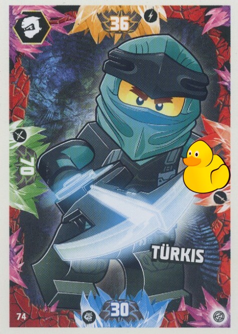 LEGO Ninjago Serie 8 | #074 Türkis