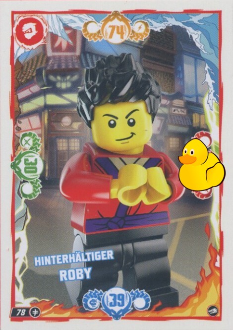 LEGO Ninjago Serie 10 |  #078 Hinterhältiger Roby