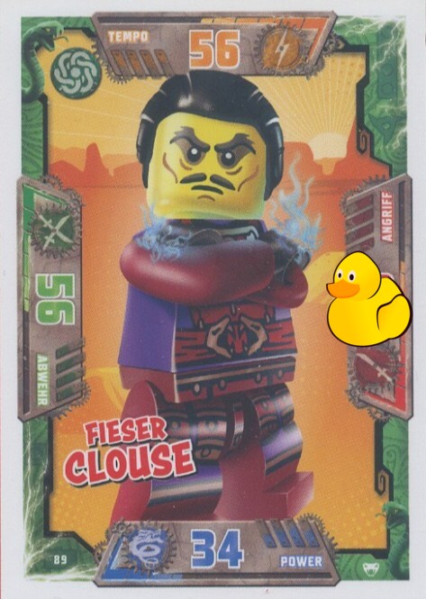 LEGO Ninjago Serie 2 | #089 Fieser Clouse 