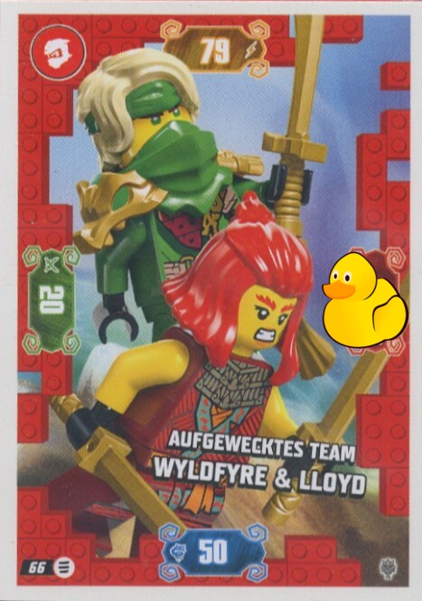 LEGO Ninjago Serie 11 | #066 Aufgewecktes Team Wyldfyre & Lloyd