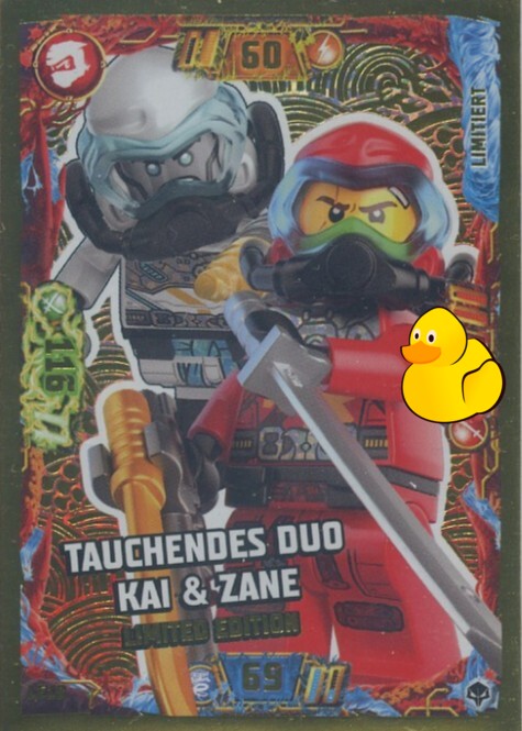 LEGO Ninjago Serie 7 Next Level | #LE18 Tauchendes Duo Kai & Zane 