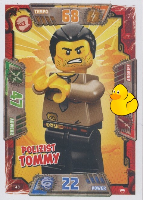 LEGO Ninjago Serie 2 | #043 Polizist Tommy 
