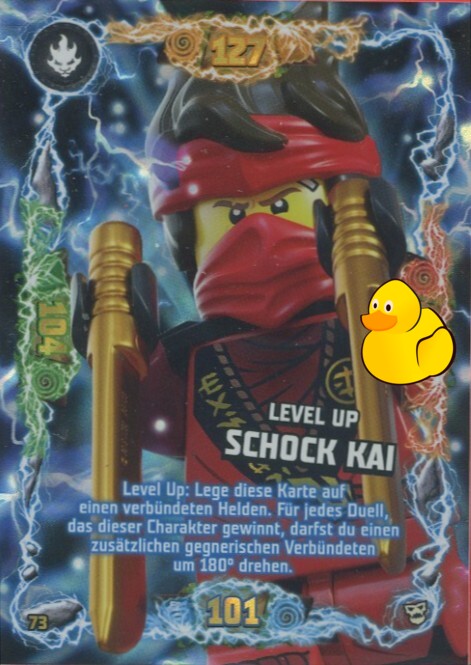 LEGO Ninjago Serie 6 Next Level | #073 Level Up Schock Kai