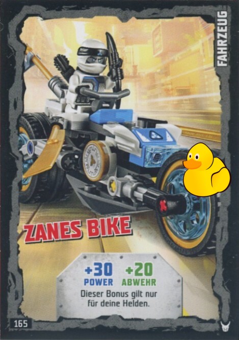 LEGO Ninjago Serie 3 | #165 Zanes Bike LEGO Ninjago Serie 3 | #165 Zanes Bike