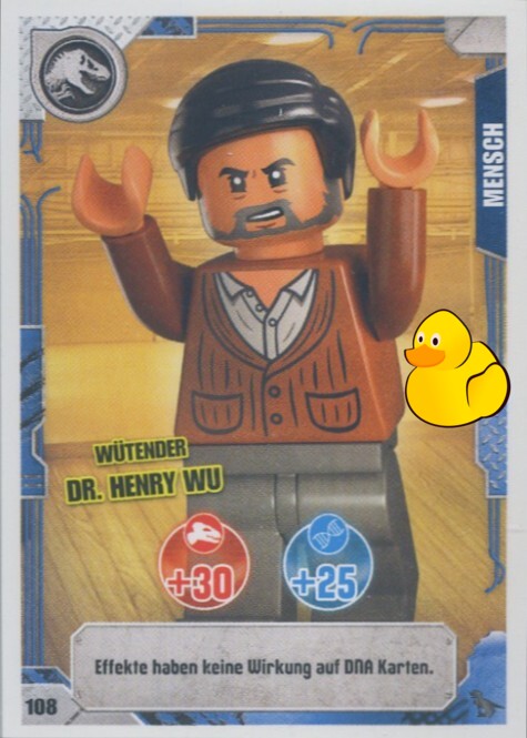 LEGO Jurassic World Serie 2 | #108 Wütender Dr. Henry Wu