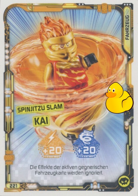 LEGO Ninjago Serie 5 | #221 Spinjitzu Slam Kai 
