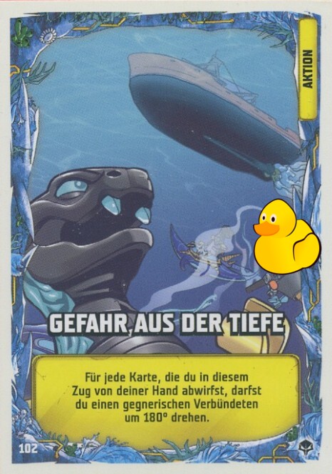 LEGO Ninjago Serie 7 Next Level | #102 Gefahr aus der Tiefe