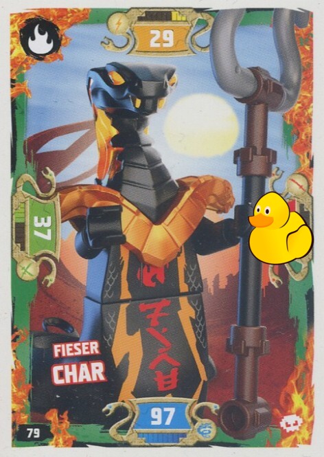 LEGO Ninjago Serie 5 | #079 Fieser Char 