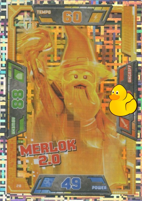 LEGO Nexo Knights Serie 1 | #028 Merlok 2.0