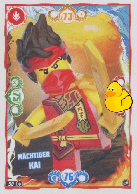 LEGO Ninjago Serie 10 |  #050 Mächtiger Kai