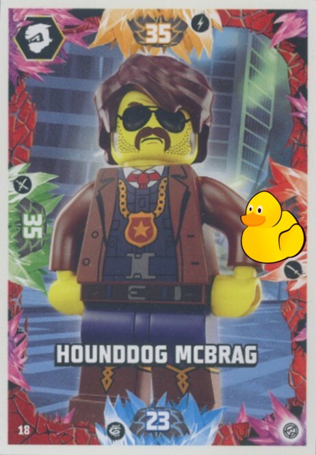 LEGO Ninjago Serie 8 | #018 Hounddog McBrag